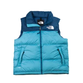 1996 Retro Nuptse Vest (Storm Blue/Monterey Blue)