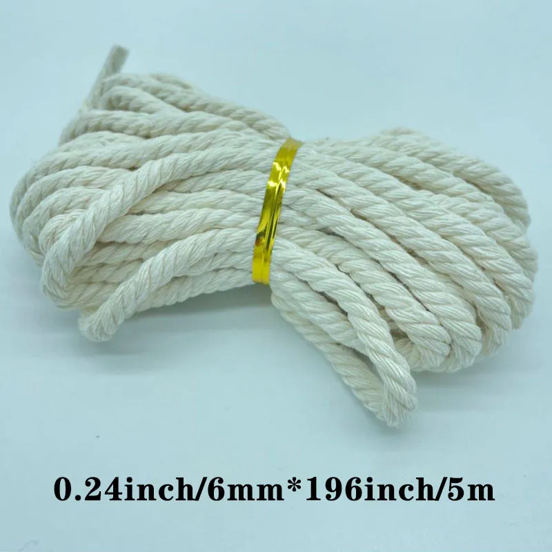 1Roll Cotton Macrame Cord for DIY Crafts  Decor