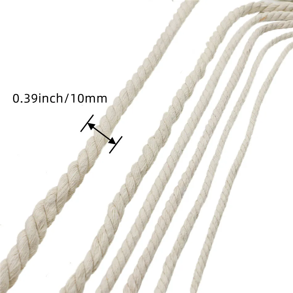 1Roll Cotton Macrame Cord for DIY Crafts  Decor