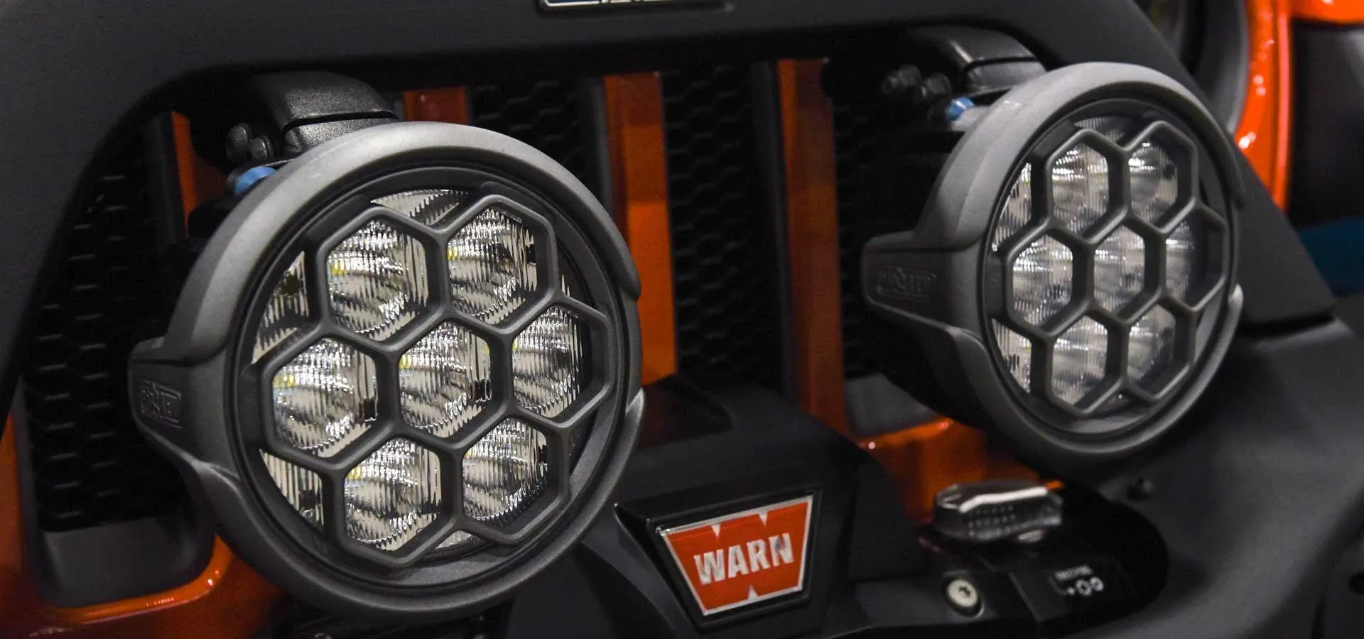 AEV 7000 Series LED Off-Road Light Grille Kit