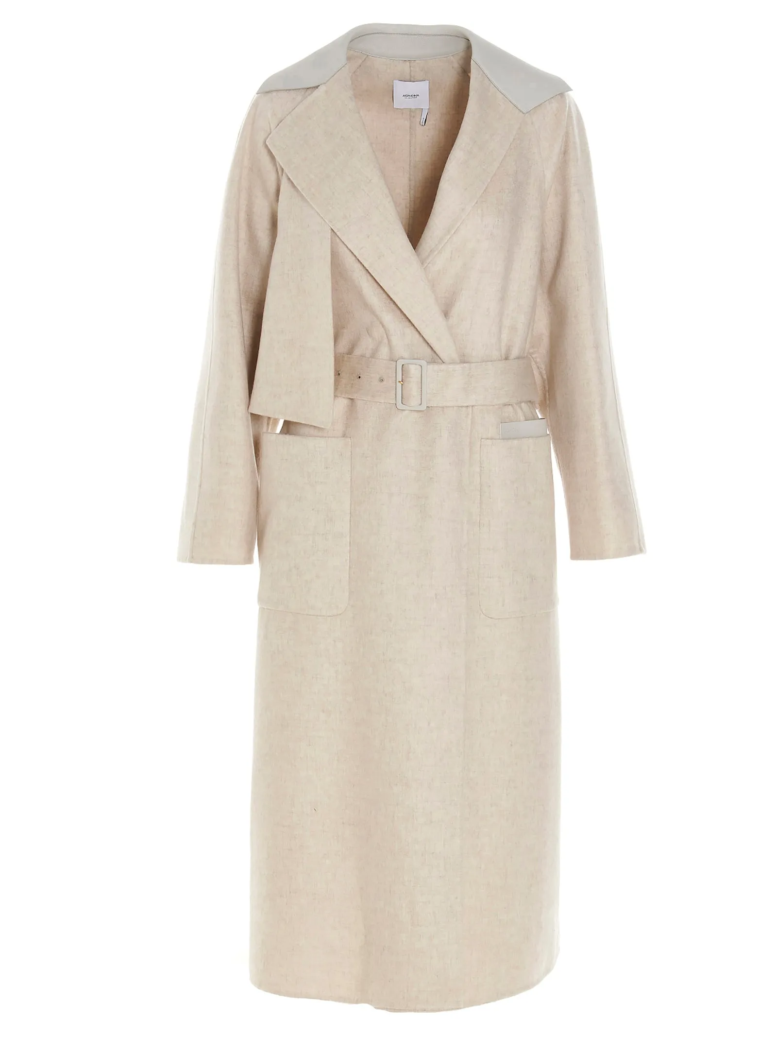 Agnona Belted Trench Coat