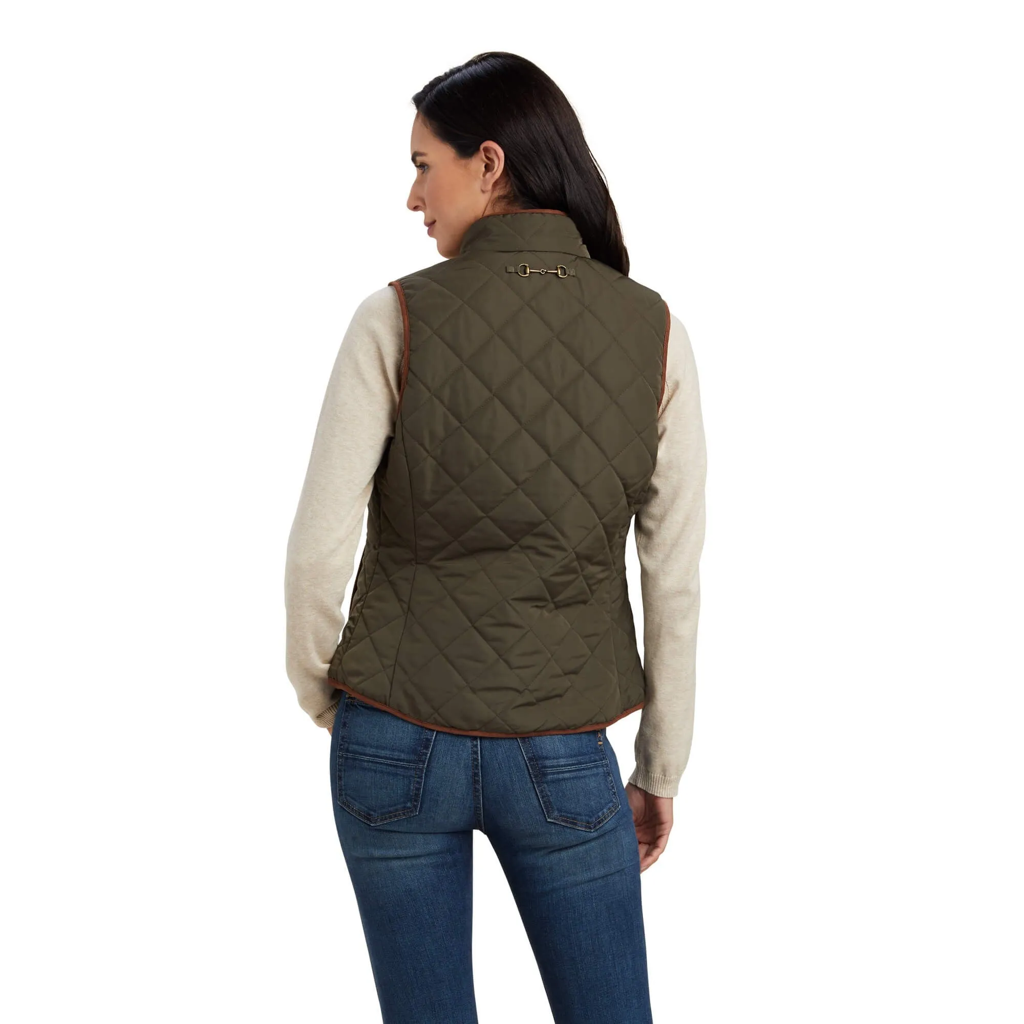 Ariat Ladies Woodside 2.0 Vest - Earth