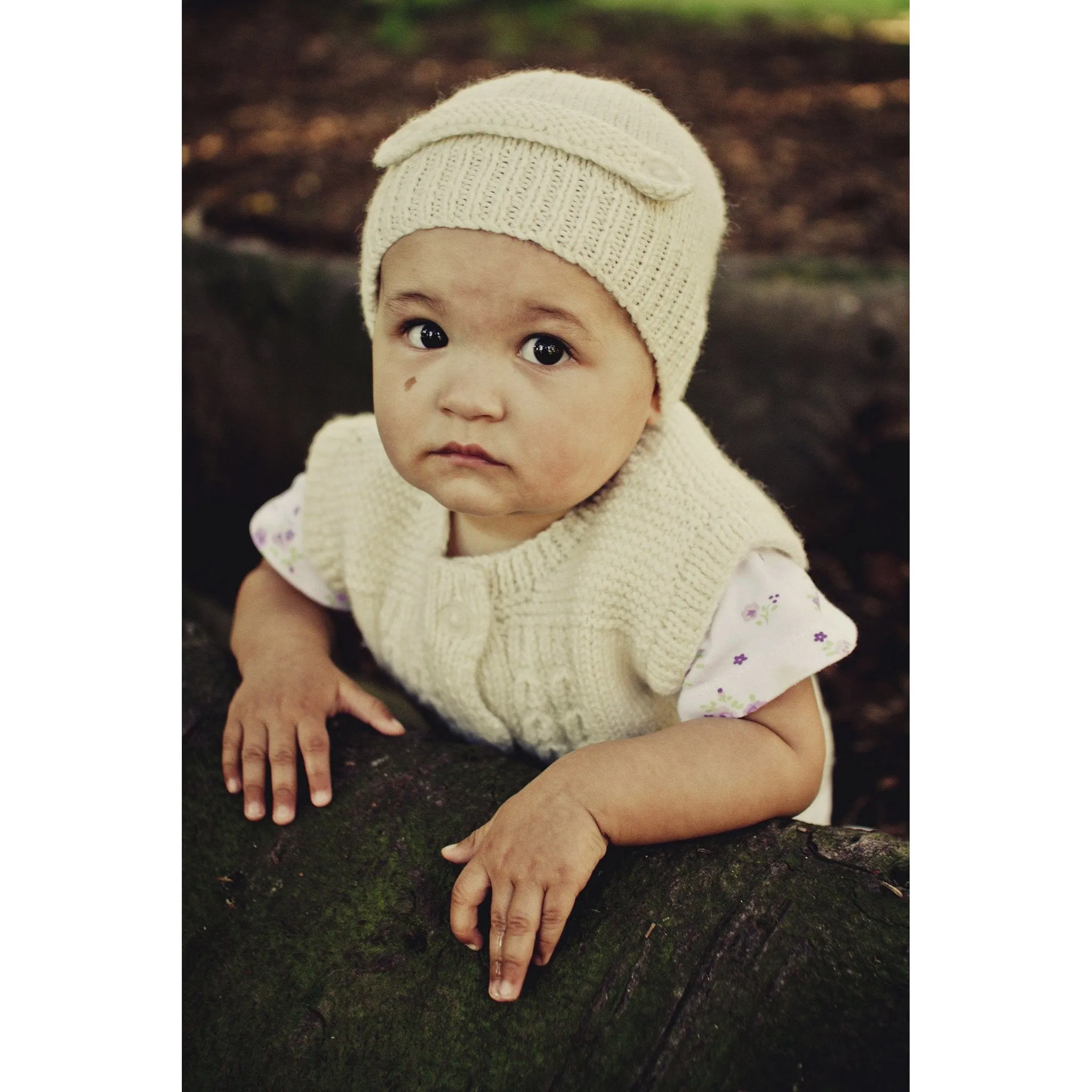 Aubery Vest & Hat Knitting Pattern - 8Ply (BC54)