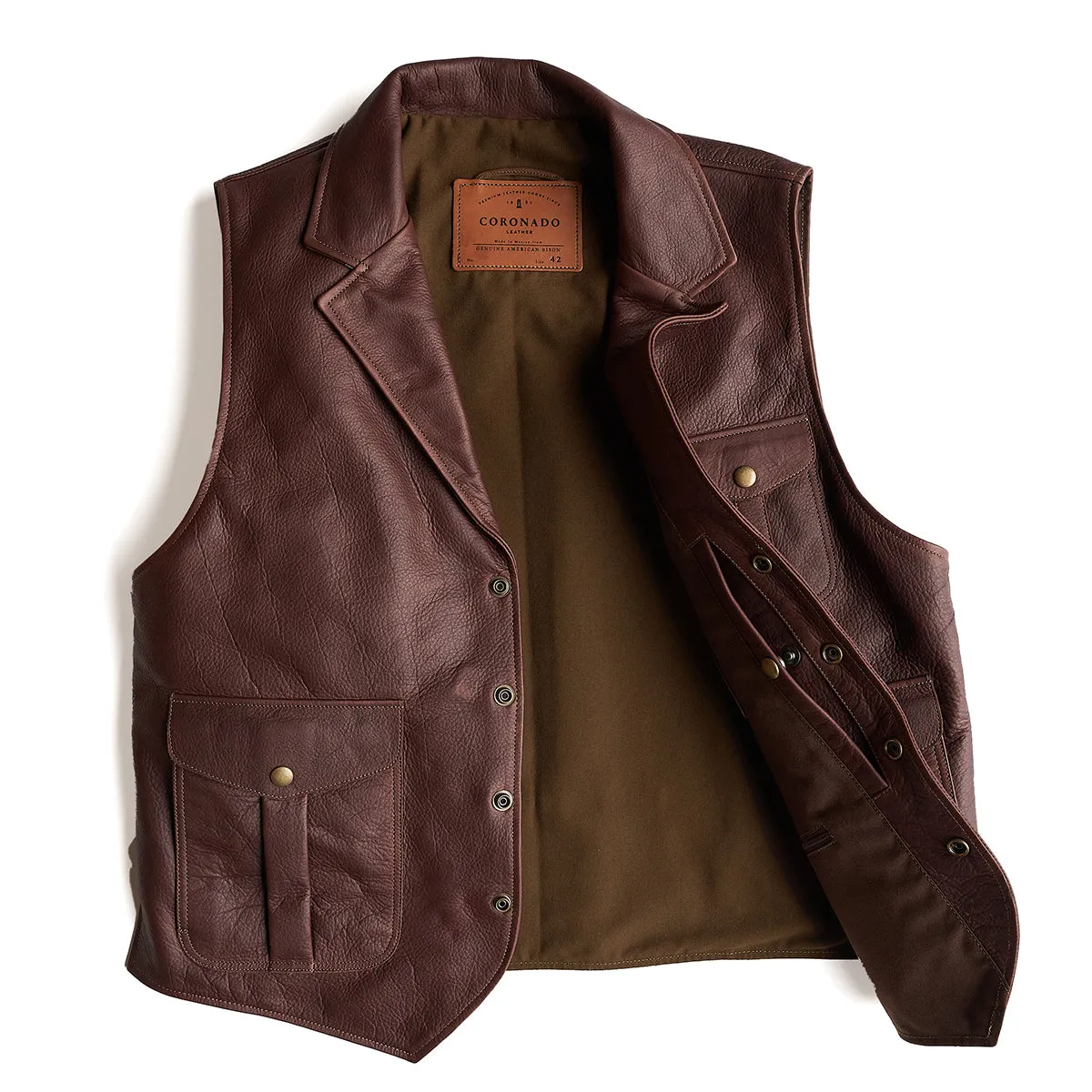 Bison Edinburgh Vest No.104 | LE 35 Made