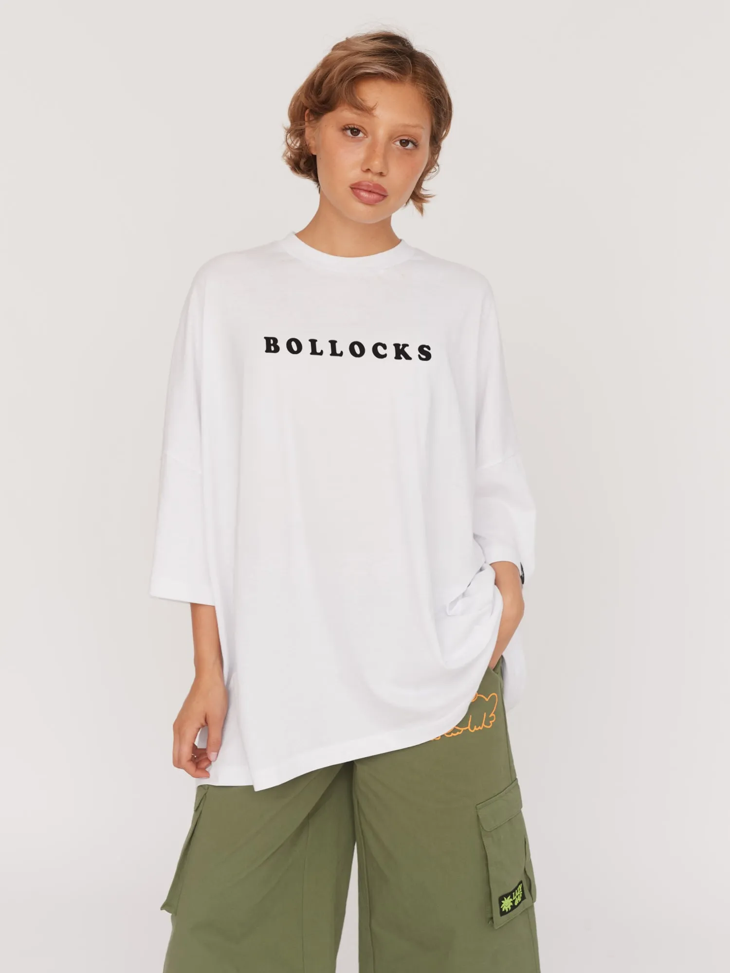 Bollocks Big Square Tee