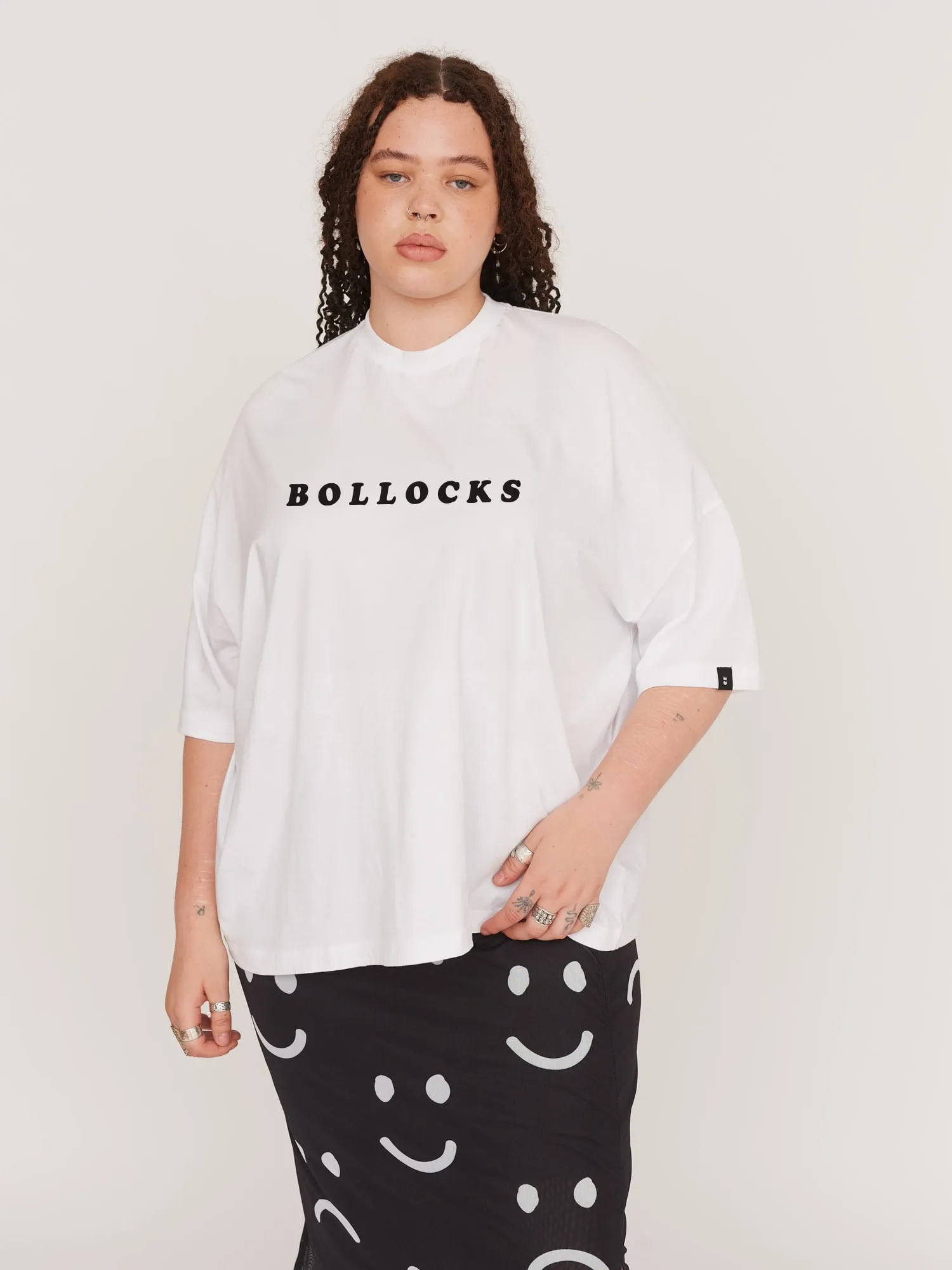 Bollocks Big Square Tee