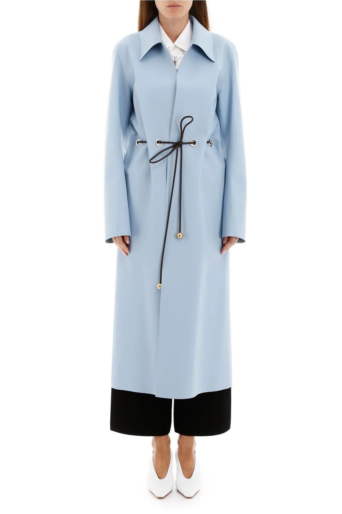 Bottega Veneta Drawstring Trench Coat