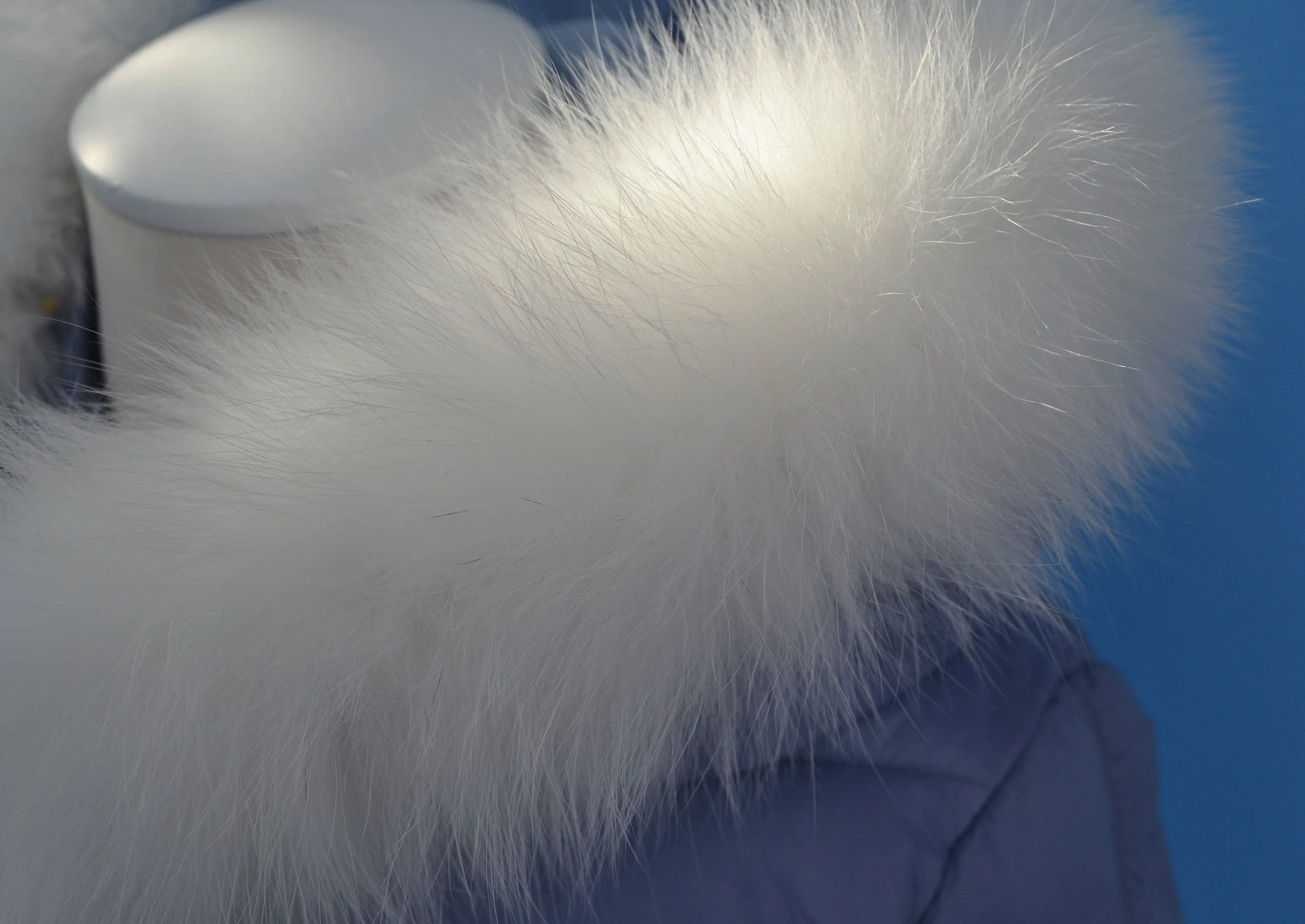 BY ORDER not Tail Real White Fox Fur Trim Hood, Fur collar trim, Fox Fur Collar, Fur Scarf, Fur Ruff, Fox Fur Hood, Fox Fur, Soft Trim