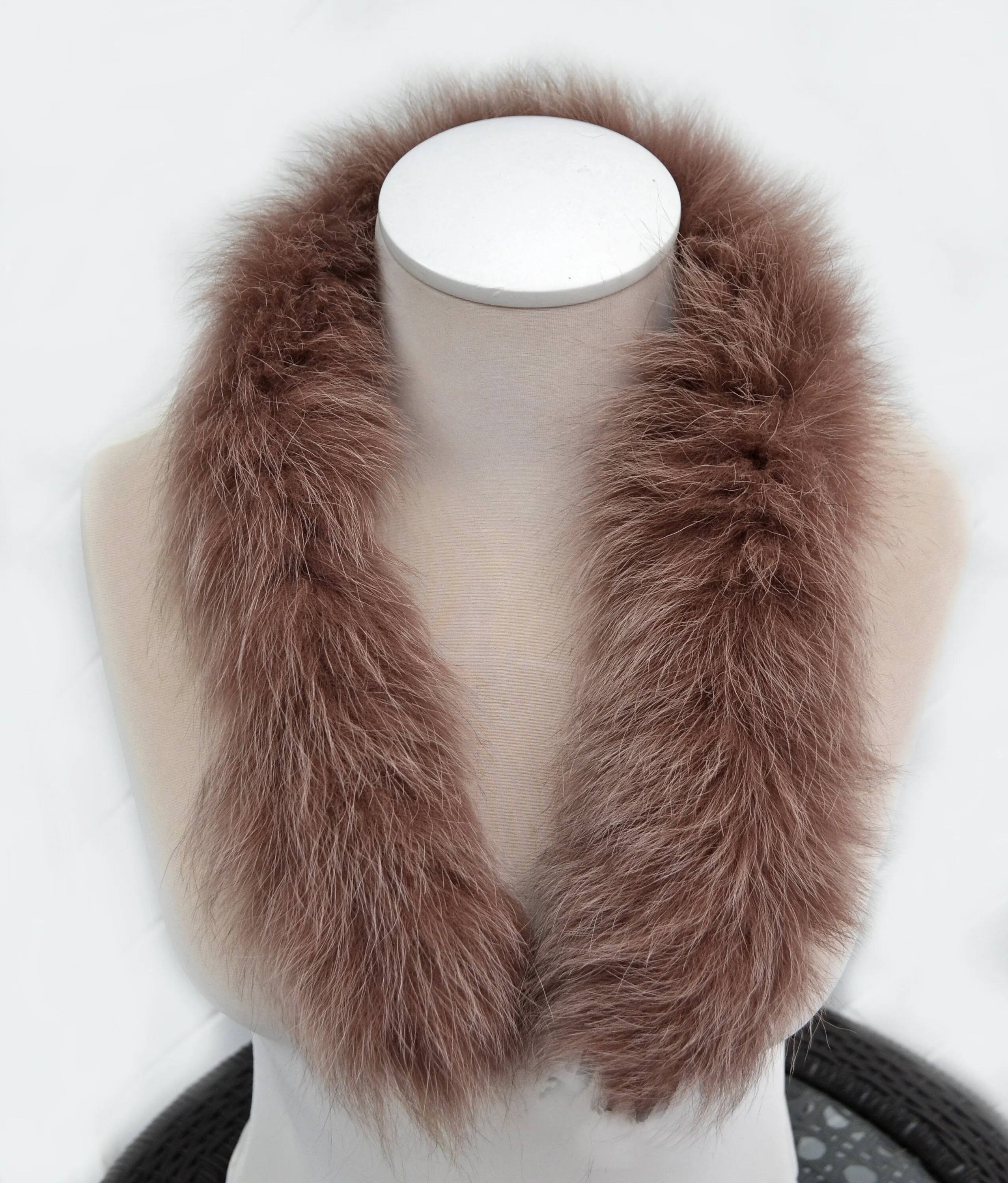 BY ORDER Real Fox Fur (Tail) Trim Hood, Fur collar trim, Fox Fur Collar, Fur Scarf, Fur Ruff, Fur Hood, Fur stripe, Coat Trim, Jacket