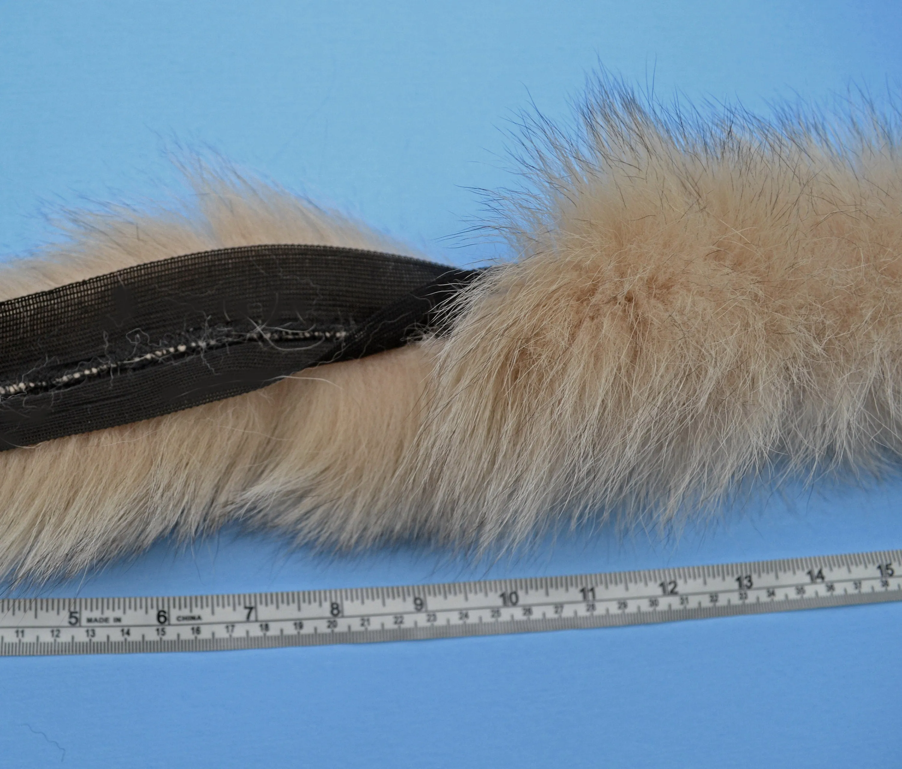 BY ORDER Real Fox Fur (Tail) Trim Hood, Fur collar trim, Fox Fur Collar, Fur Scarf, Fur Ruff, Fur Hood, Fur stripe, Coat Trim, Jacket