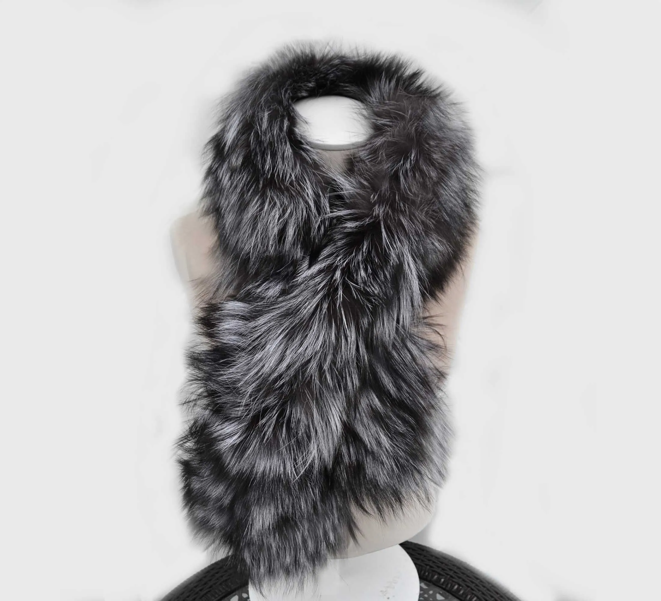 BY ORDER Women fur scarf, Real Fur scarf, Fur Neck warmer, Fox fur Trim, Fur collar, Fox Fur Collar, Fur Scarf, Fur Ruff, Fur stripe