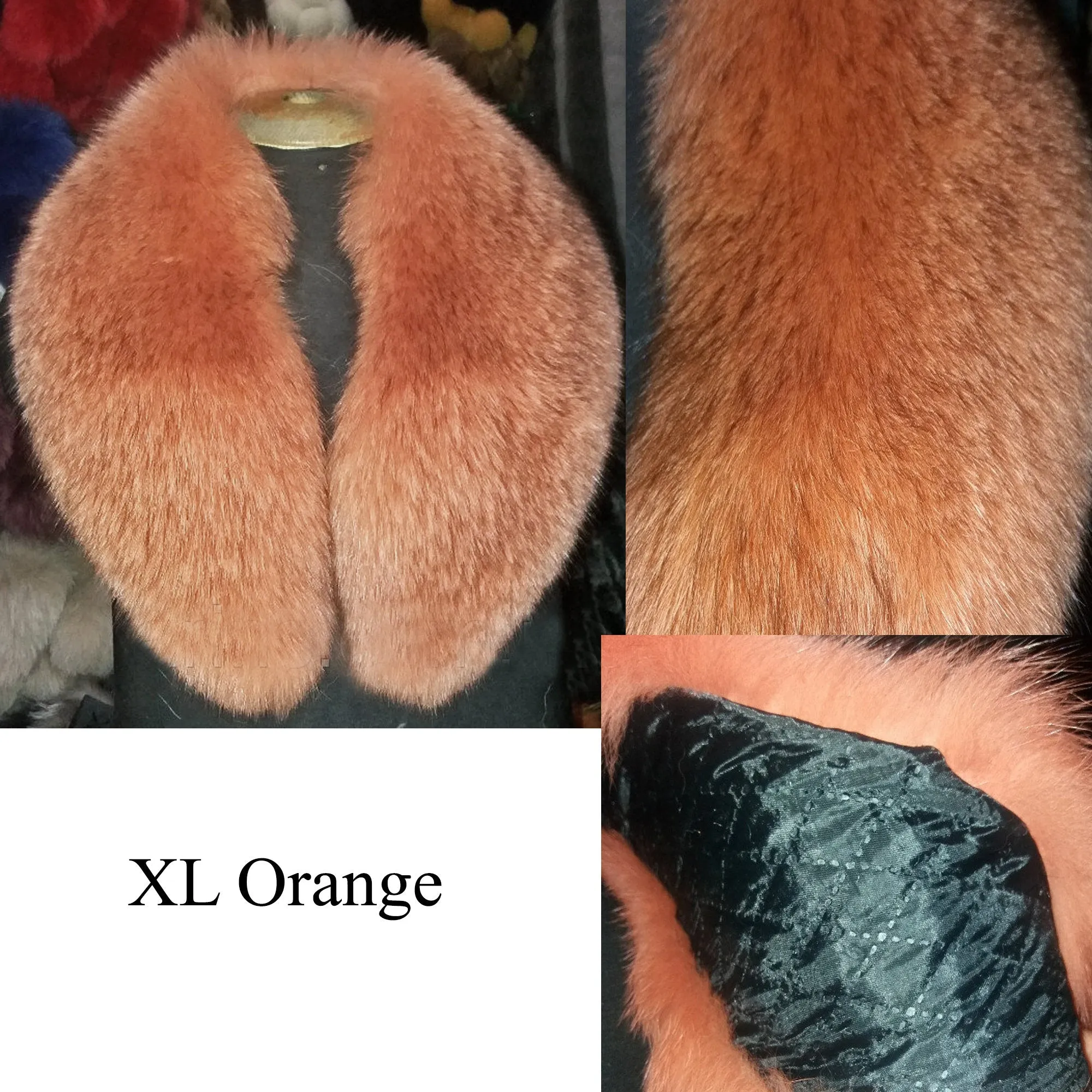 By ORDER, XL 18 cm Width Finnish Fox Fur Collar, Fur collar trim, Fox Fur Collar, Fur Scarf, Fur Ruff, Fox Fox Fur Ruff, Fox Fur, Fur stripe