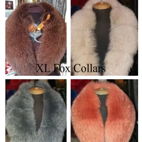 By ORDER, XL 18 cm Width Finnish Fox Fur Collar, Fur collar trim, Fox Fur Collar, Fur Scarf, Fur Ruff, Fox Fox Fur Ruff, Fox Fur, Fur stripe