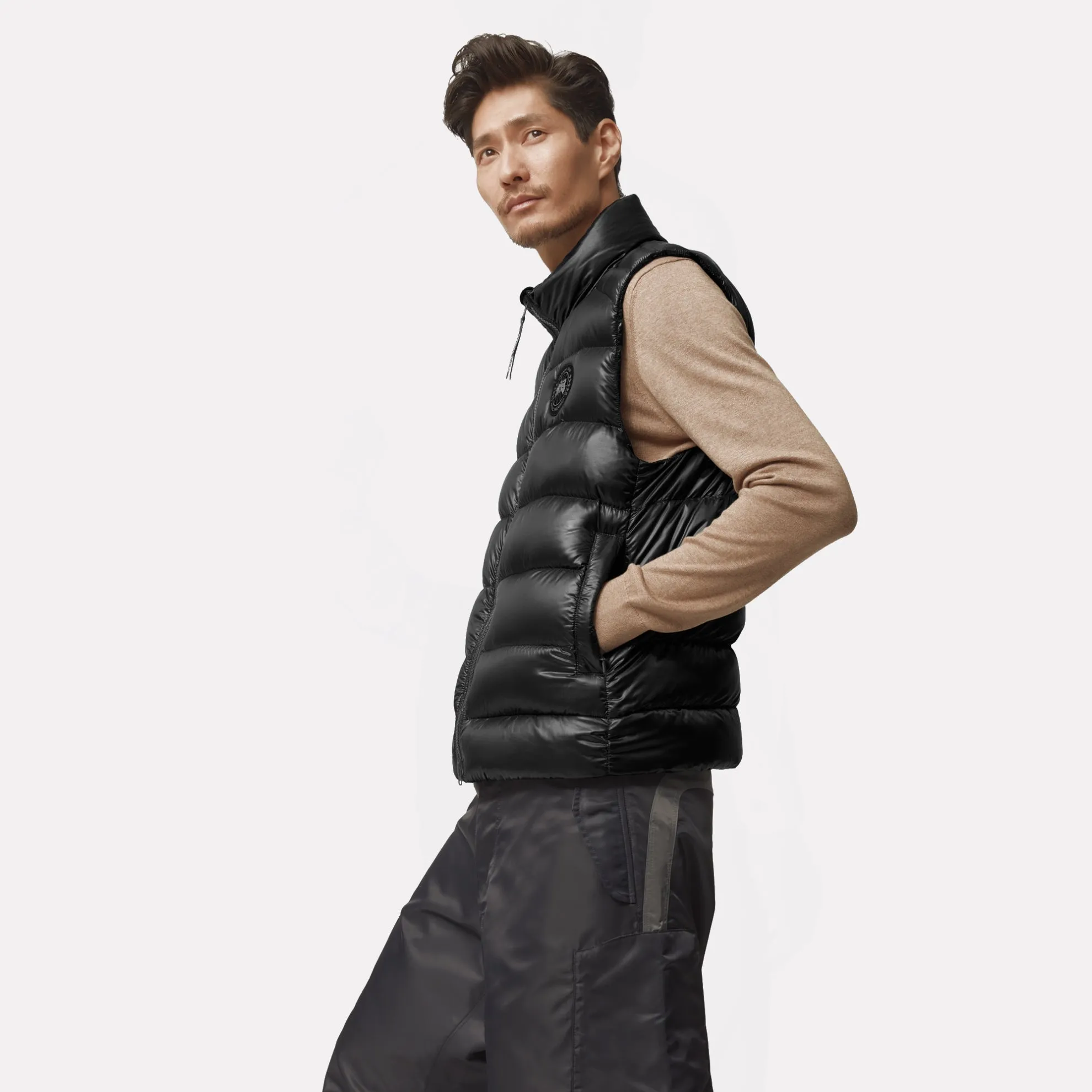 Canada Goose™ Men's Crofton Vest Black Disc / Black