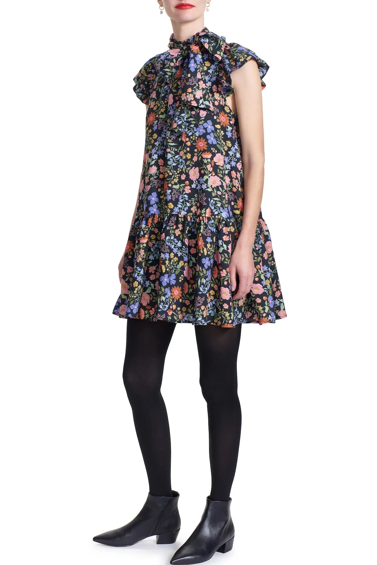 CHARLOTTE MINI DRESS- English Garden