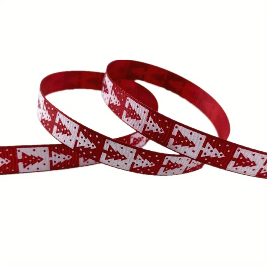 Christmas Printed Grosgrain Ribbon  Perfect for Gift and DIY