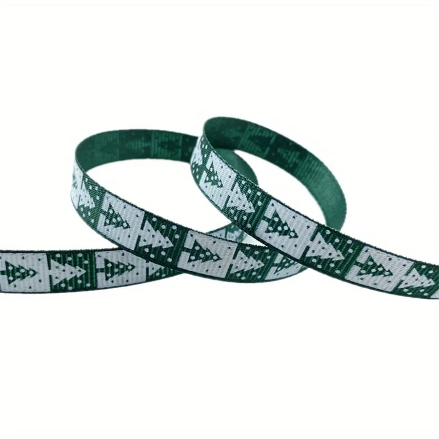 Christmas Printed Grosgrain Ribbon  Perfect for Gift and DIY