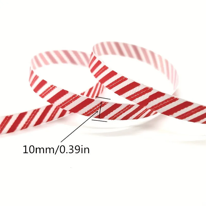 Christmas Printed Grosgrain Ribbon  Perfect for Gift and DIY