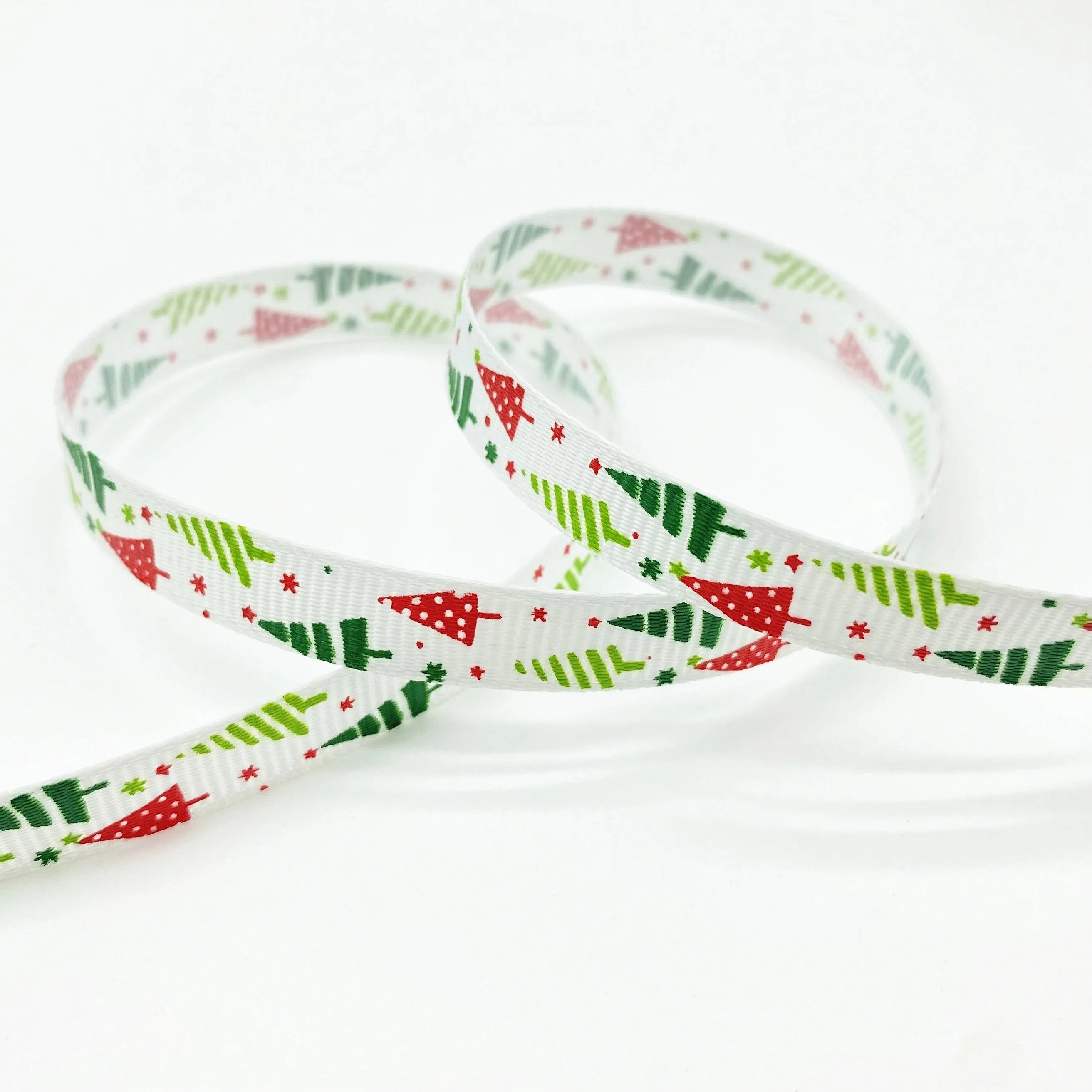 Christmas Printed Grosgrain Ribbon  Perfect for Gift and DIY