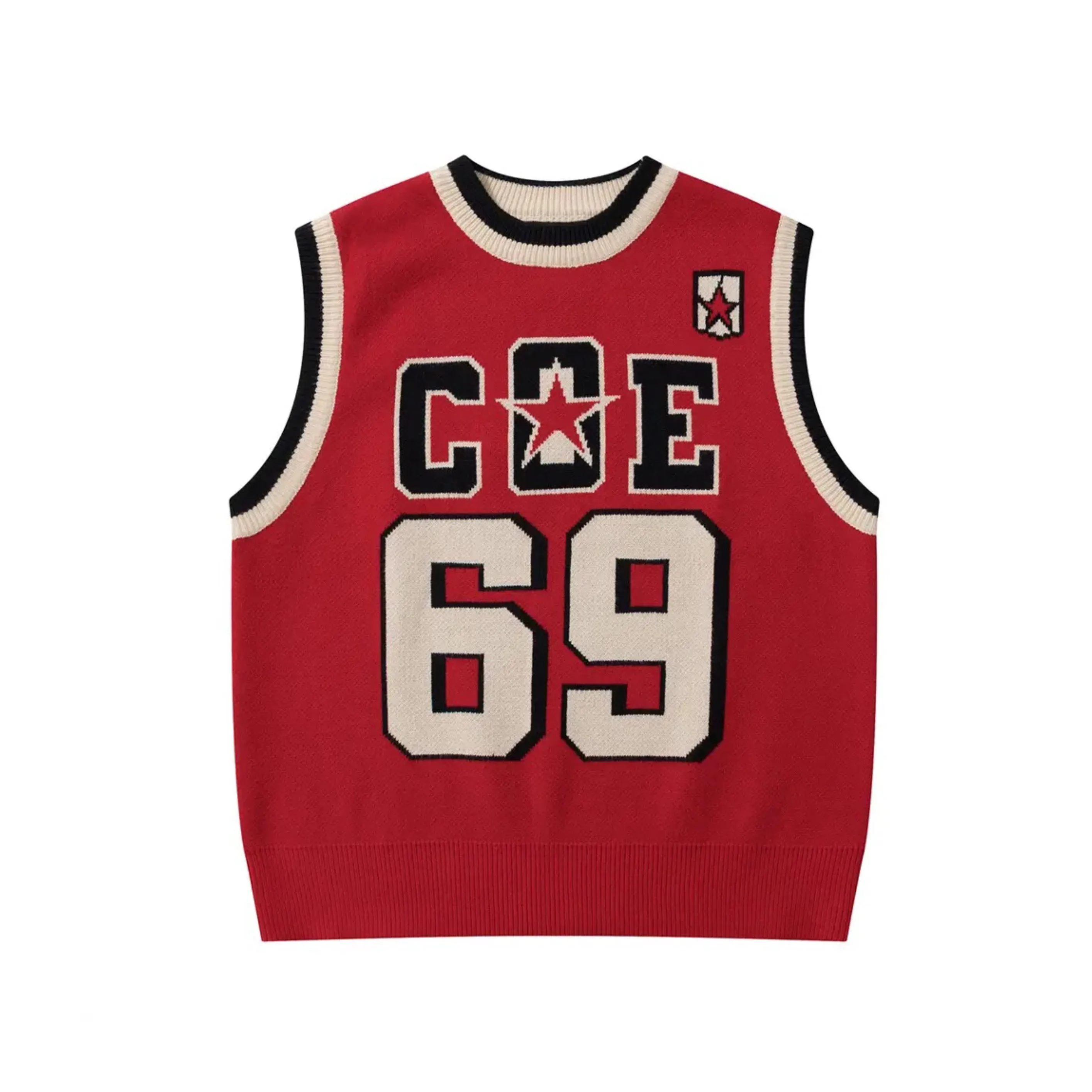 COE Red Sweater Vest