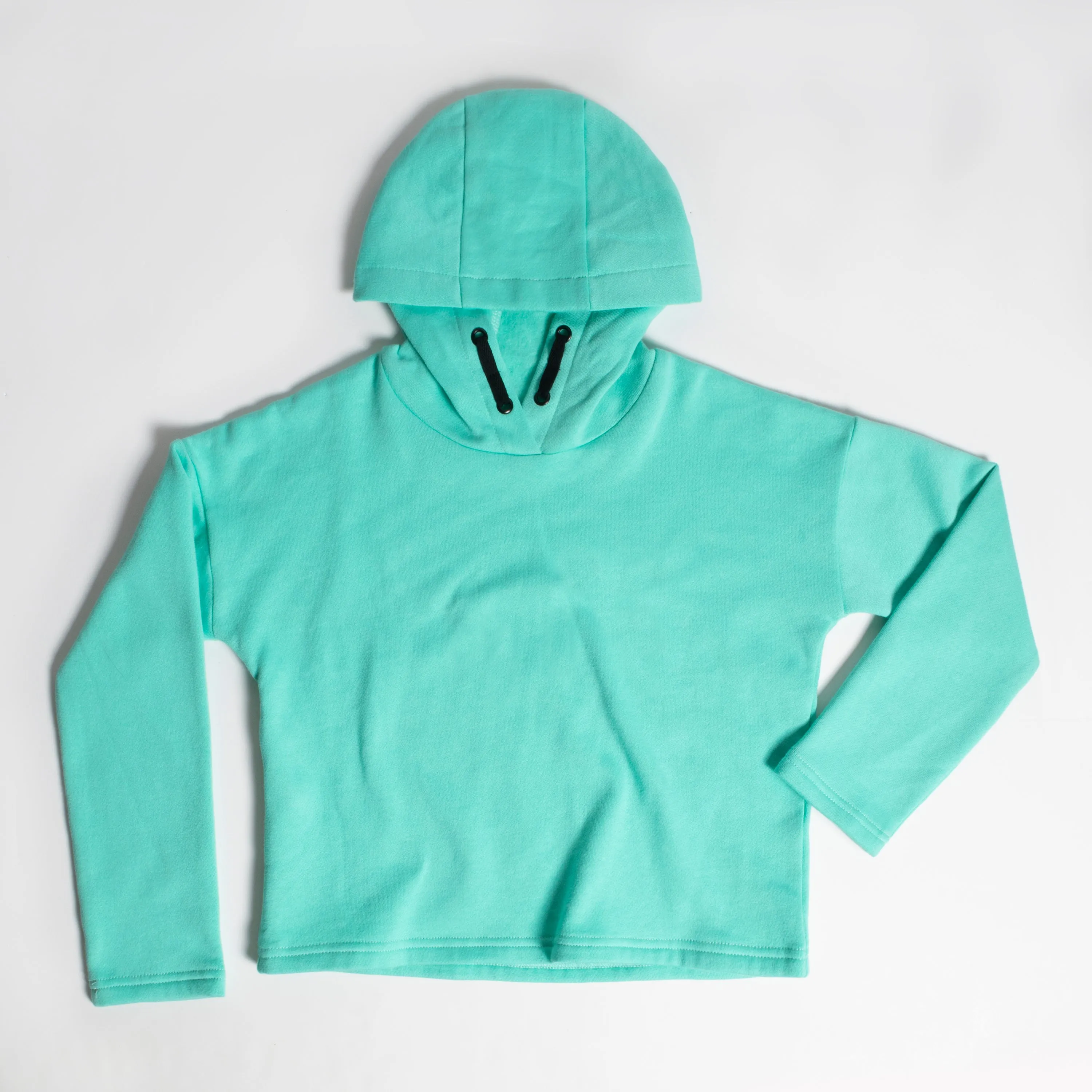 Crop Hooded Sweatshirt