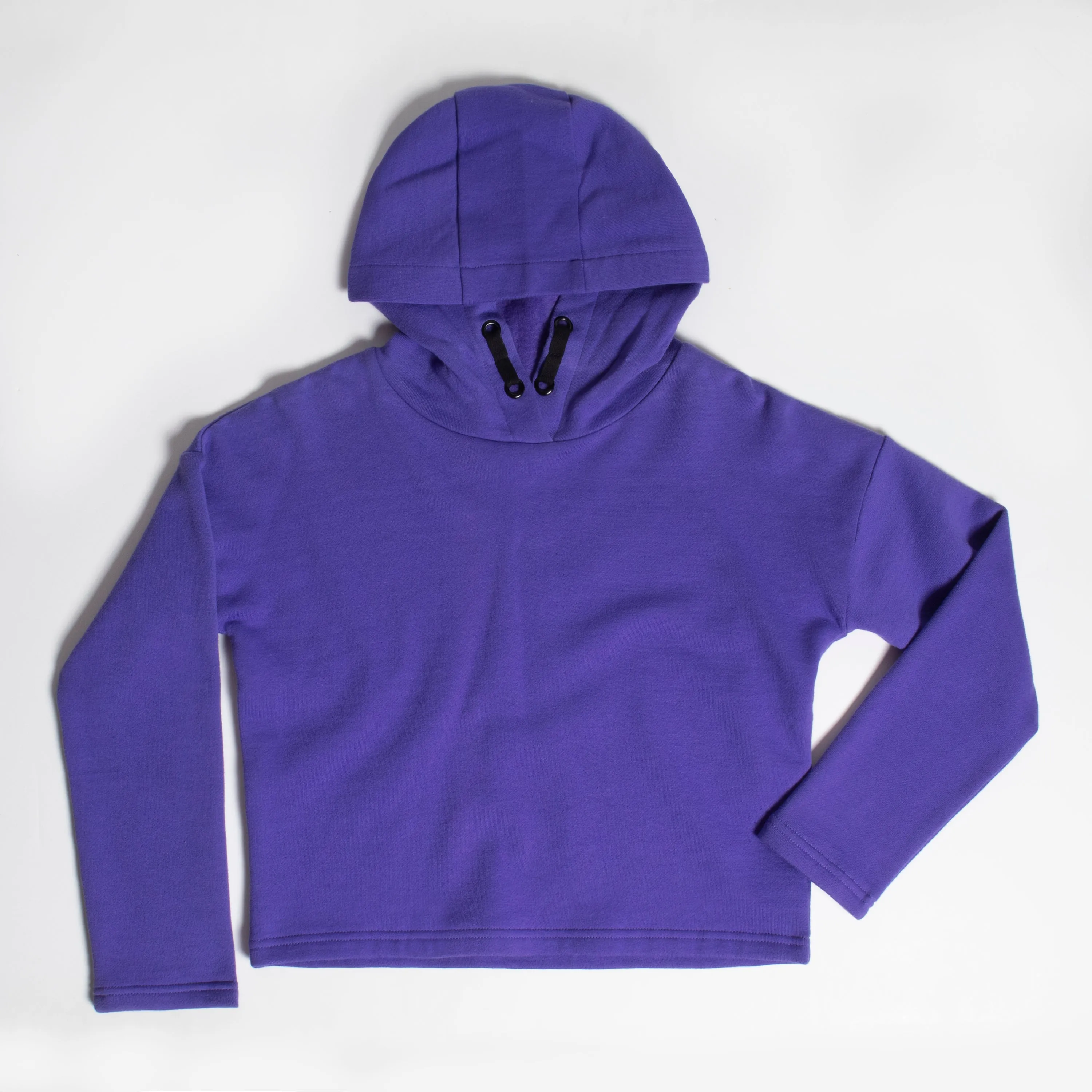 Crop Hooded Sweatshirt