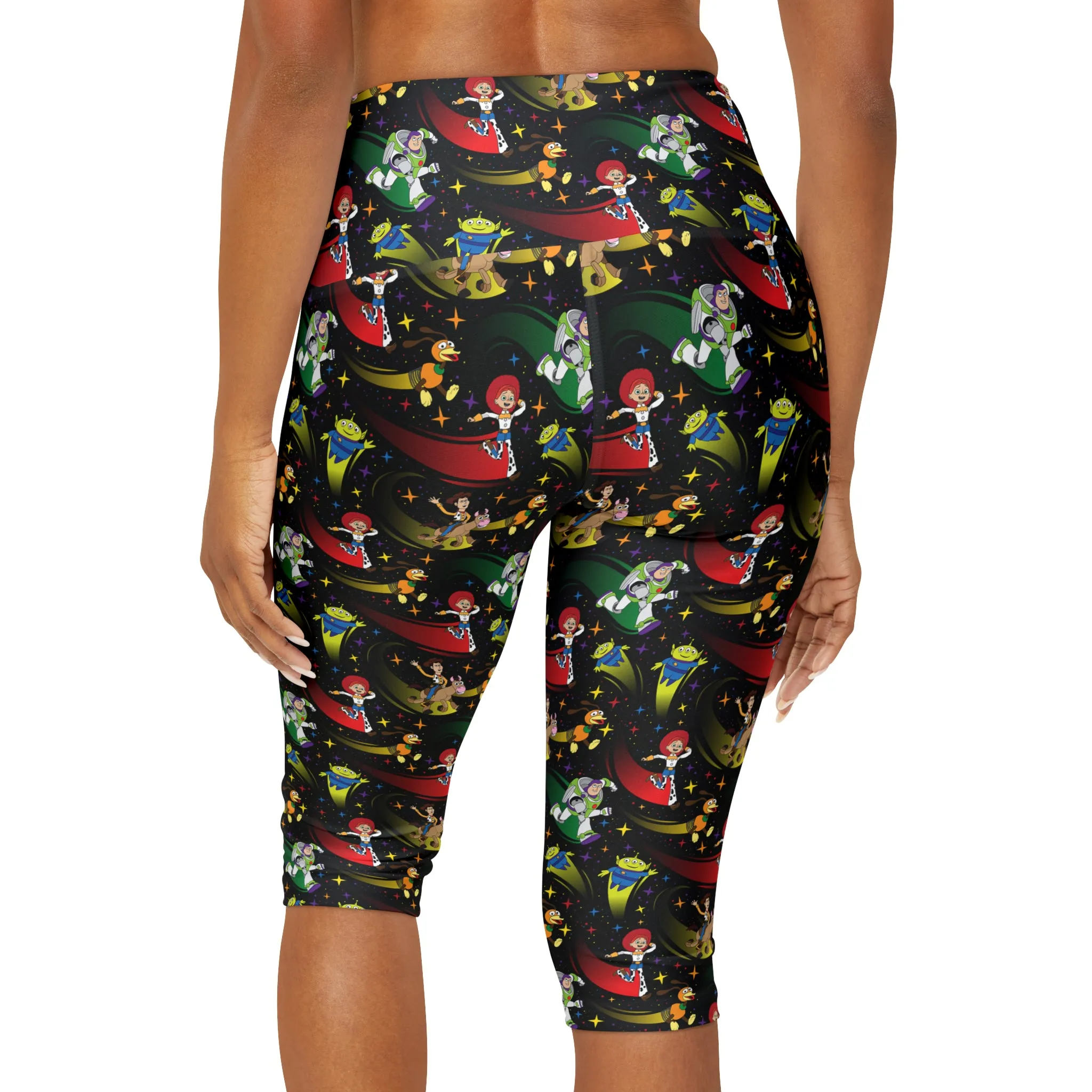 Disney Toy Story Roundup Friends Athletic Capri Leggings