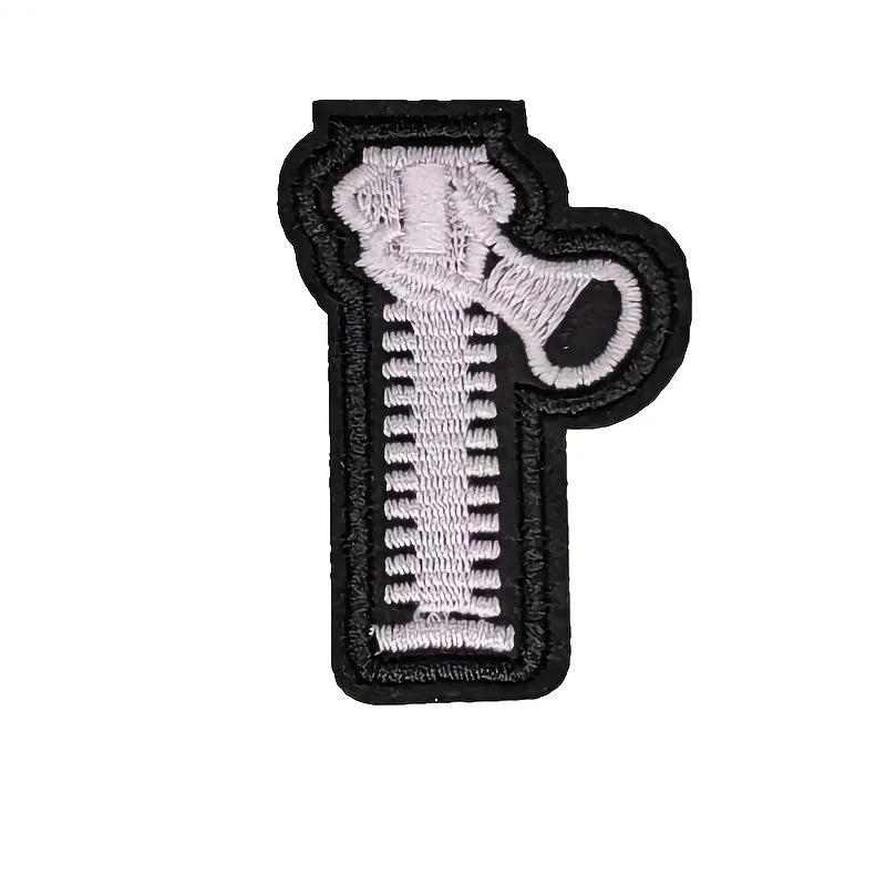 DIY Ironon Zipper Patches for Clothing and Backpacks