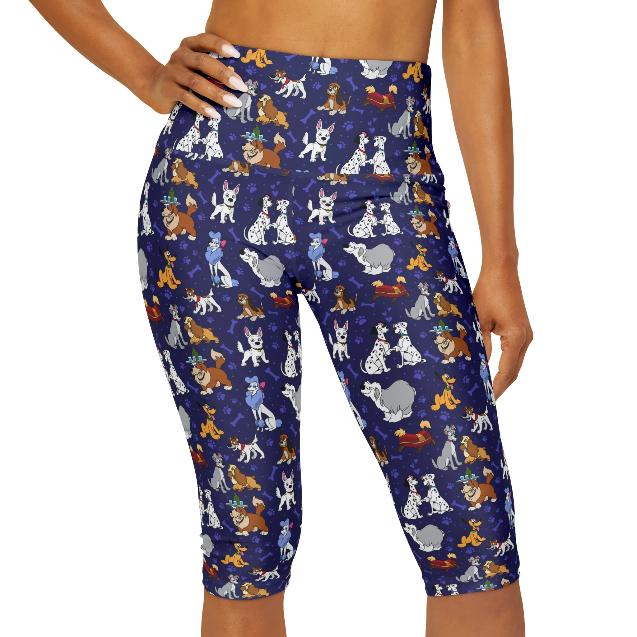 Dog Favorites Athletic Capri Leggings