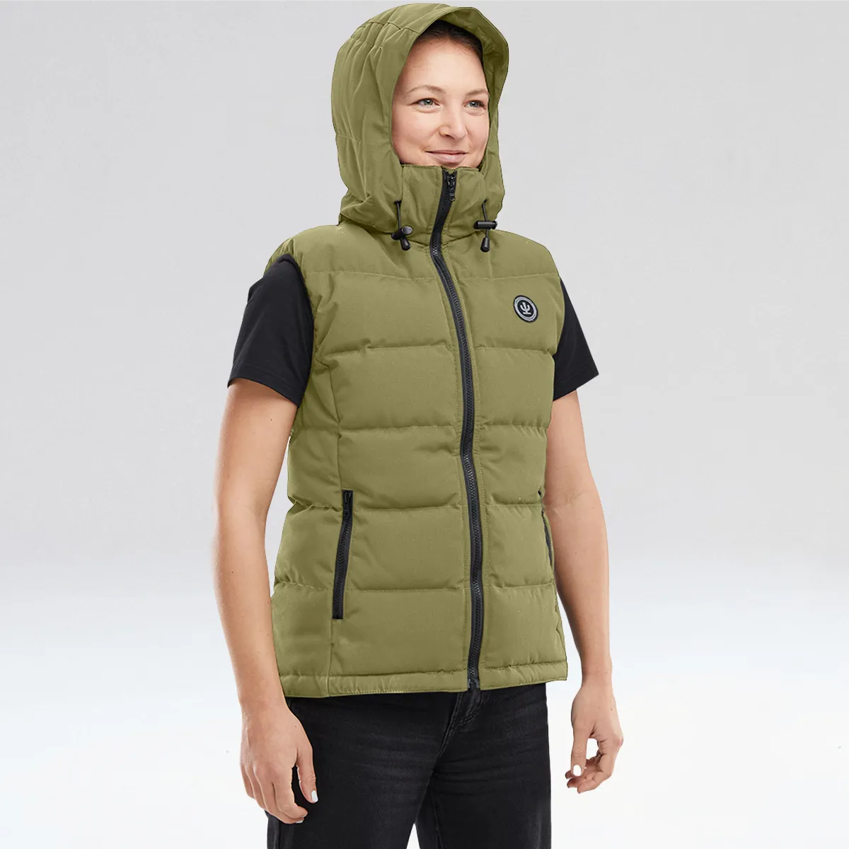 Down Vest Womens