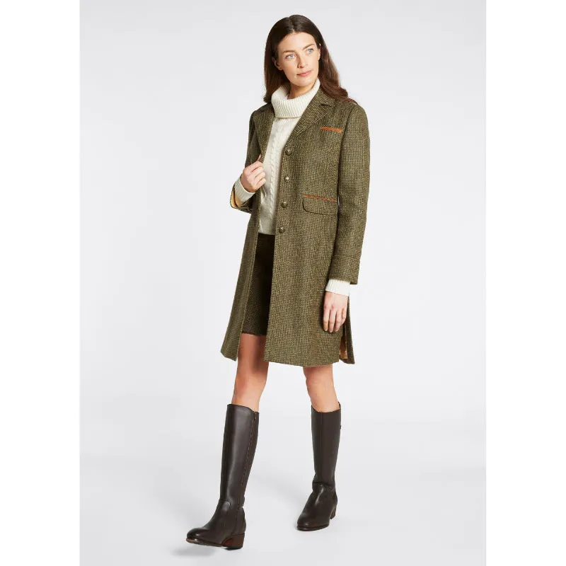 Dubarry Blackthorn 3/4 Length Tweed Coat - Heath