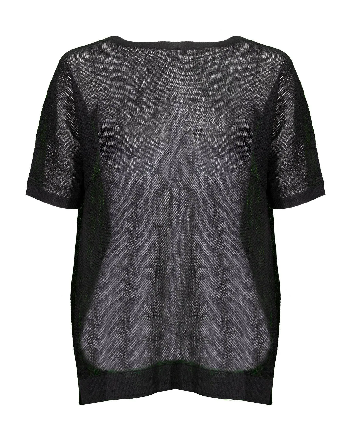 Eileen Fisher Mesh Bateau Neck Tunic