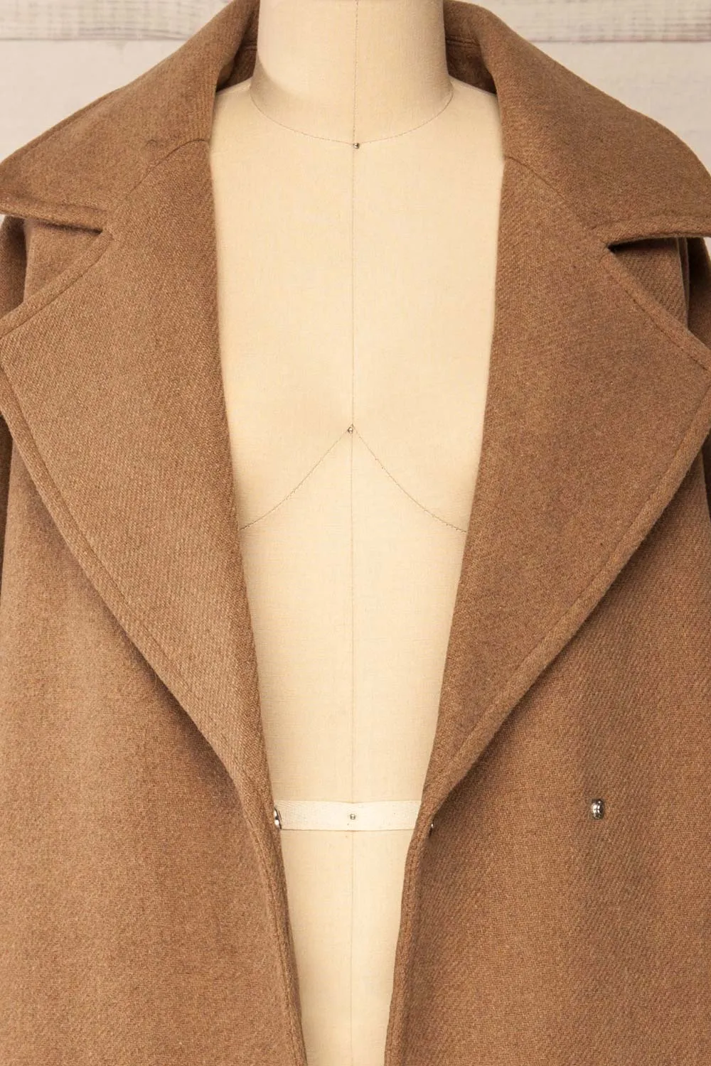 Faksfjord Taupe | Trench Coat w/ Belt