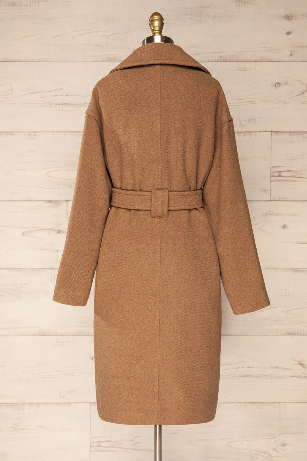 Faksfjord Taupe | Trench Coat w/ Belt