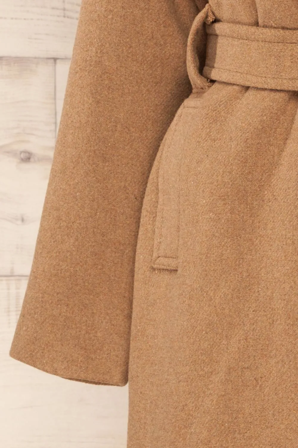 Faksfjord Taupe | Trench Coat w/ Belt