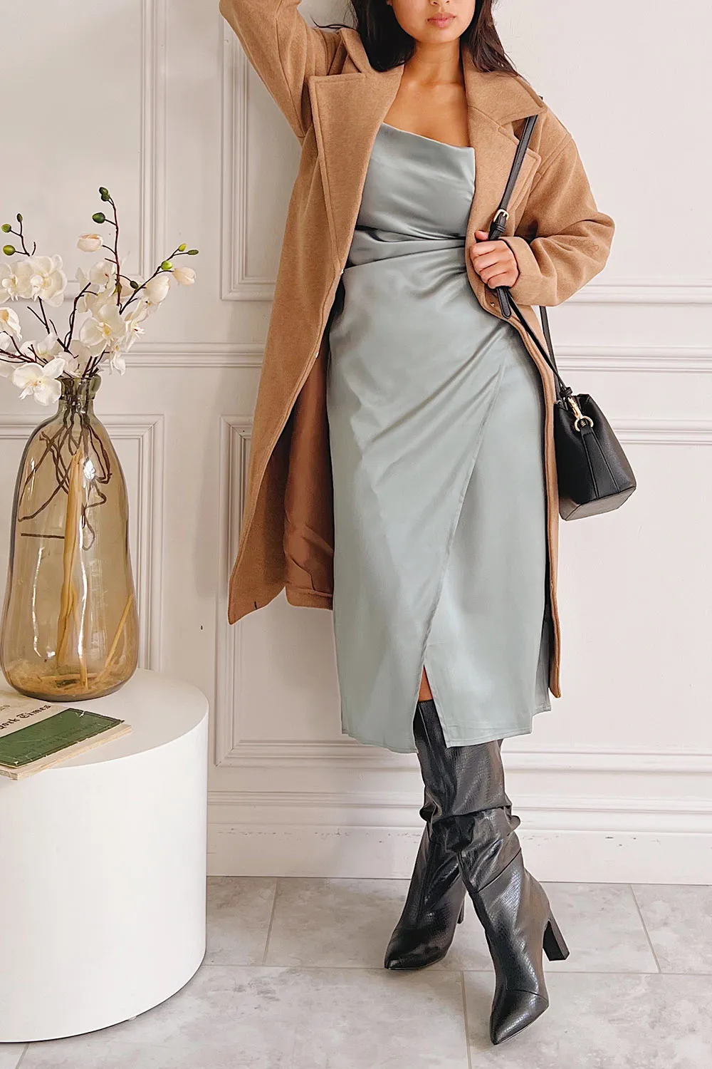 Faksfjord Taupe | Trench Coat w/ Belt