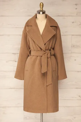 Faksfjord Taupe | Trench Coat w/ Belt