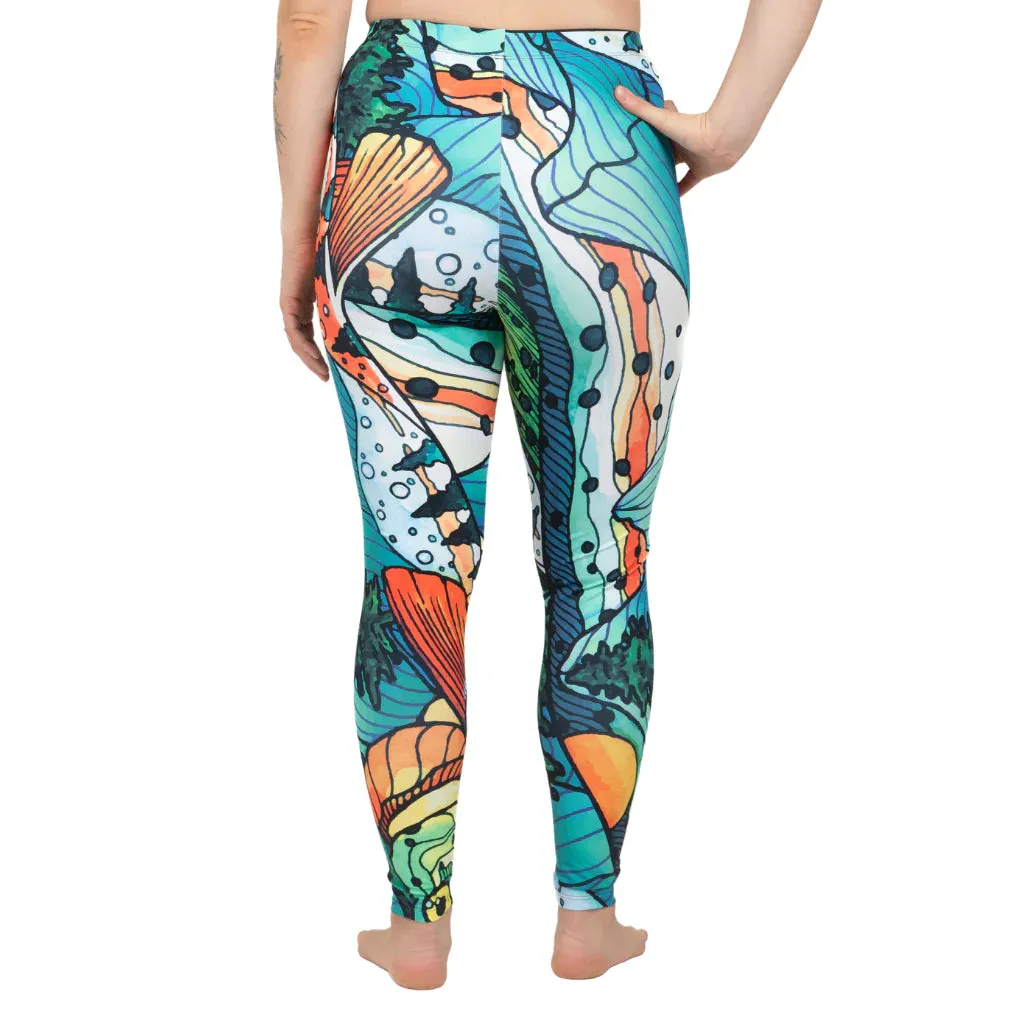 FisheWear Leggings - Mt. Cutty - SALE