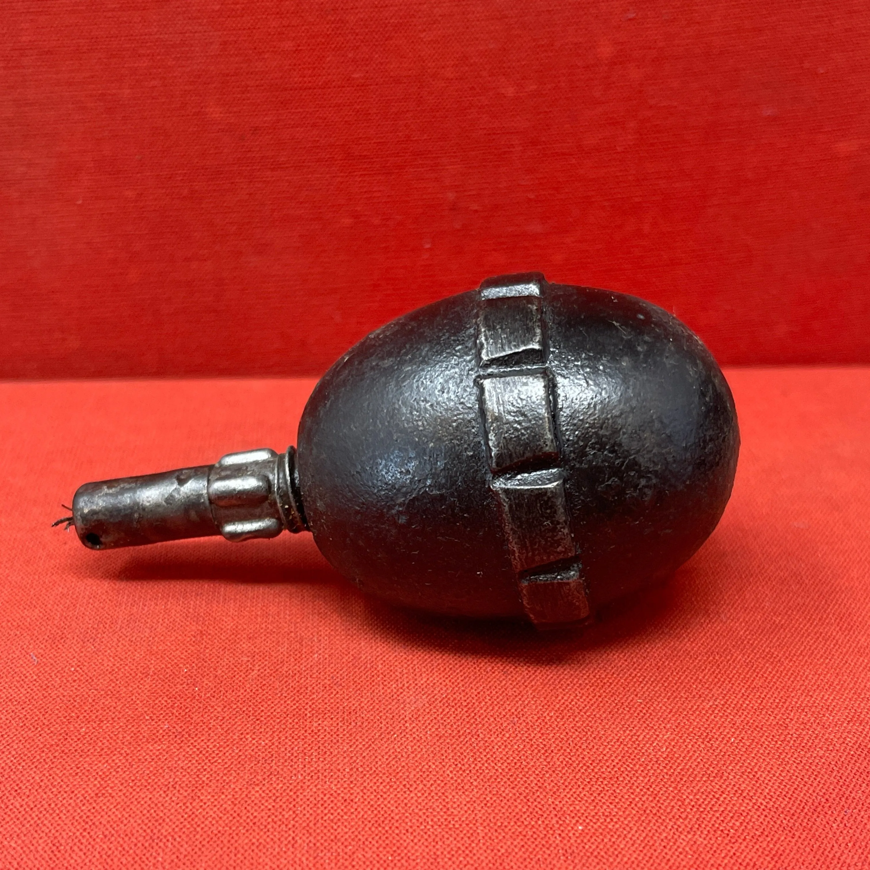 German WW1 Egg Grenade Model 17 - Eierhandgranate | Historic Trench Warfare Weapon