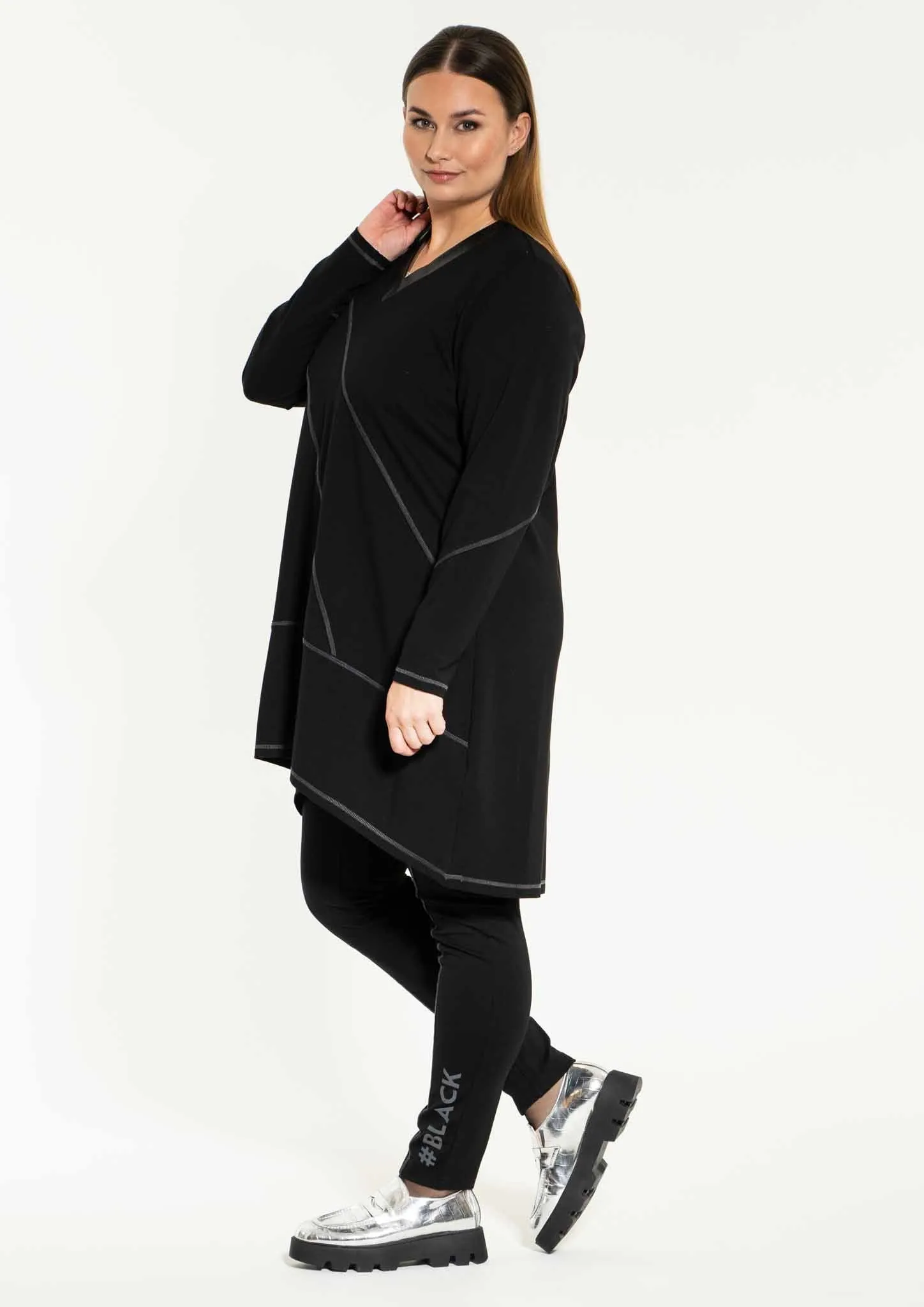 Gozzip Cebina Tunic in Black