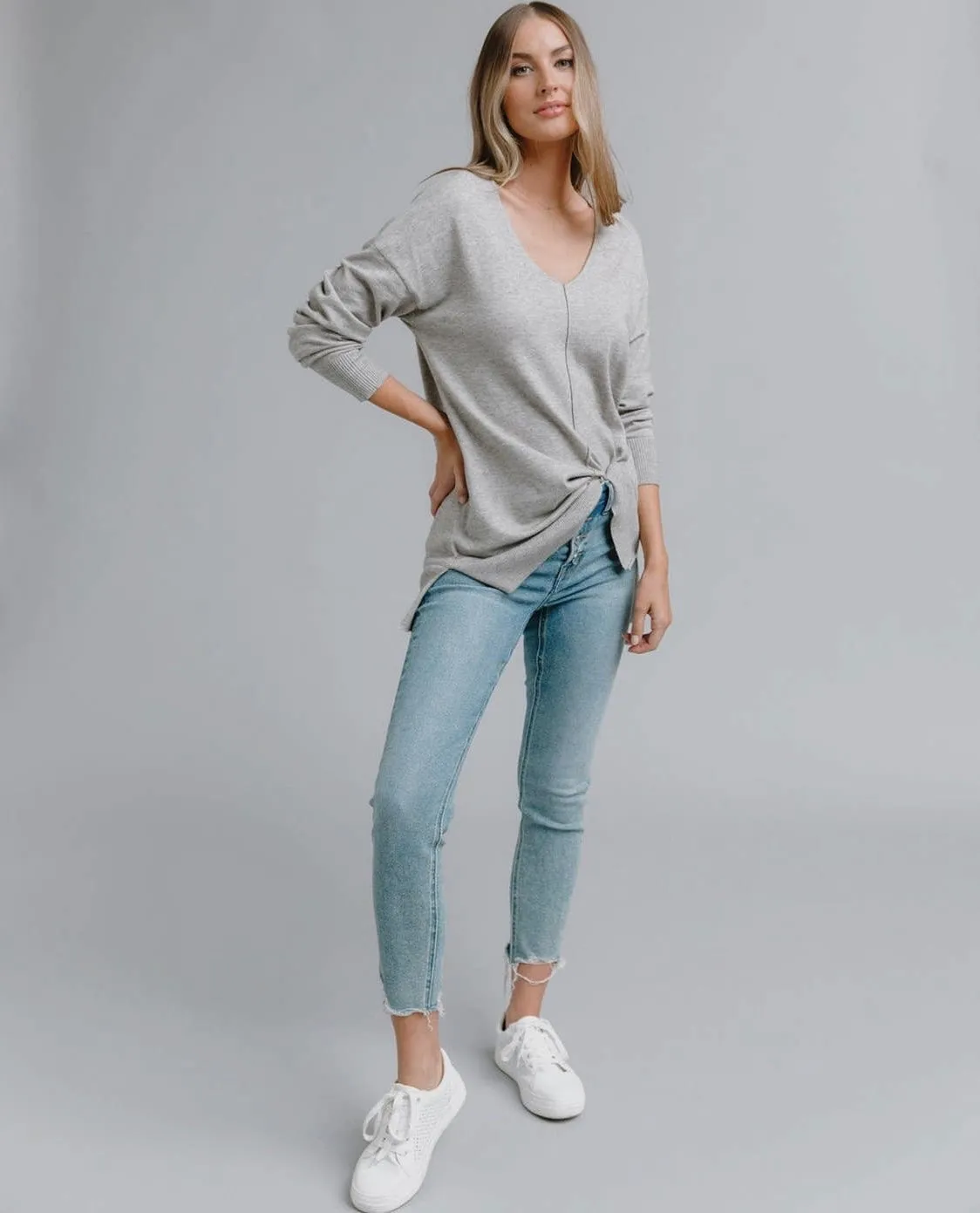 Gray Saturday & Sunday Sweater | Downeast