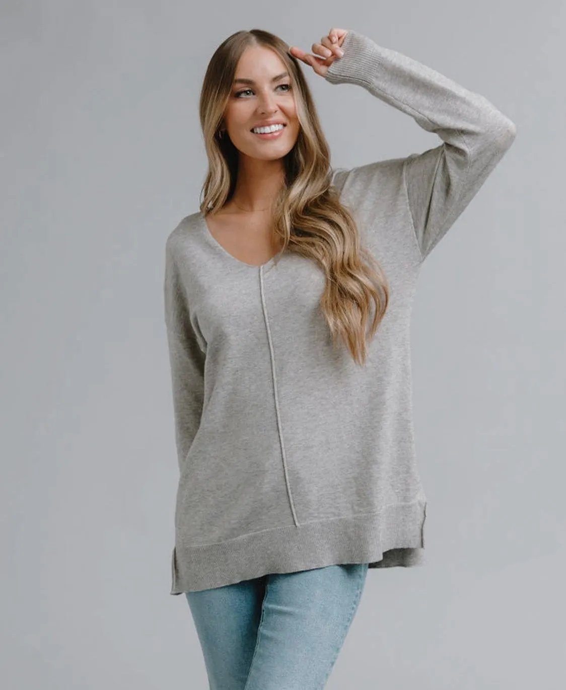 Gray Saturday & Sunday Sweater | Downeast