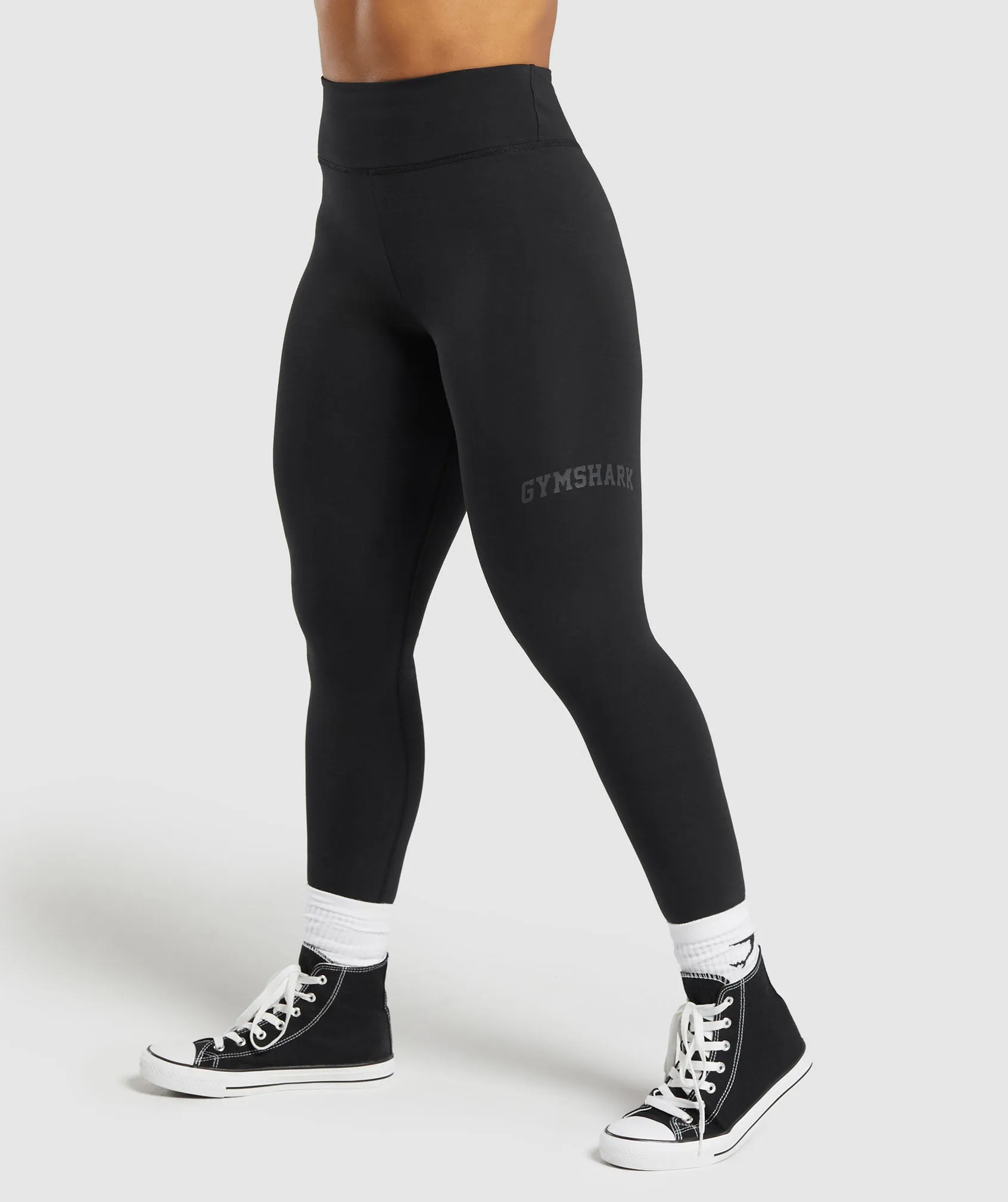 Gymshark Gymshark Lifting Logo Leggings - Black