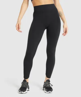 Gymshark Pause Seamless Leggings - Black