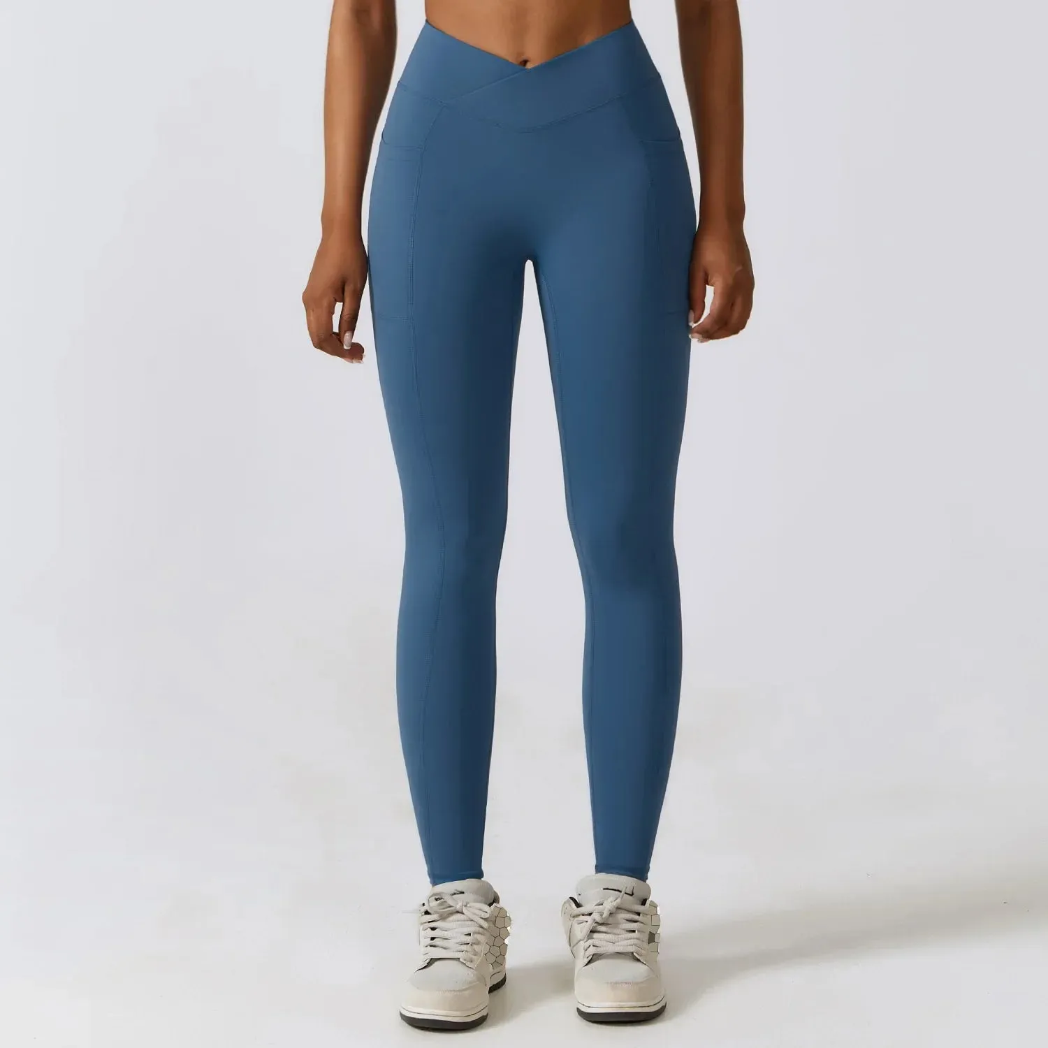 High Waist Pocket Gym Fitness Women's Versatile Leggings