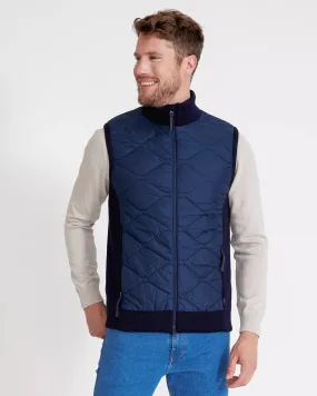 Holebrook Men's Conny Windproof Gilet Vest Navy