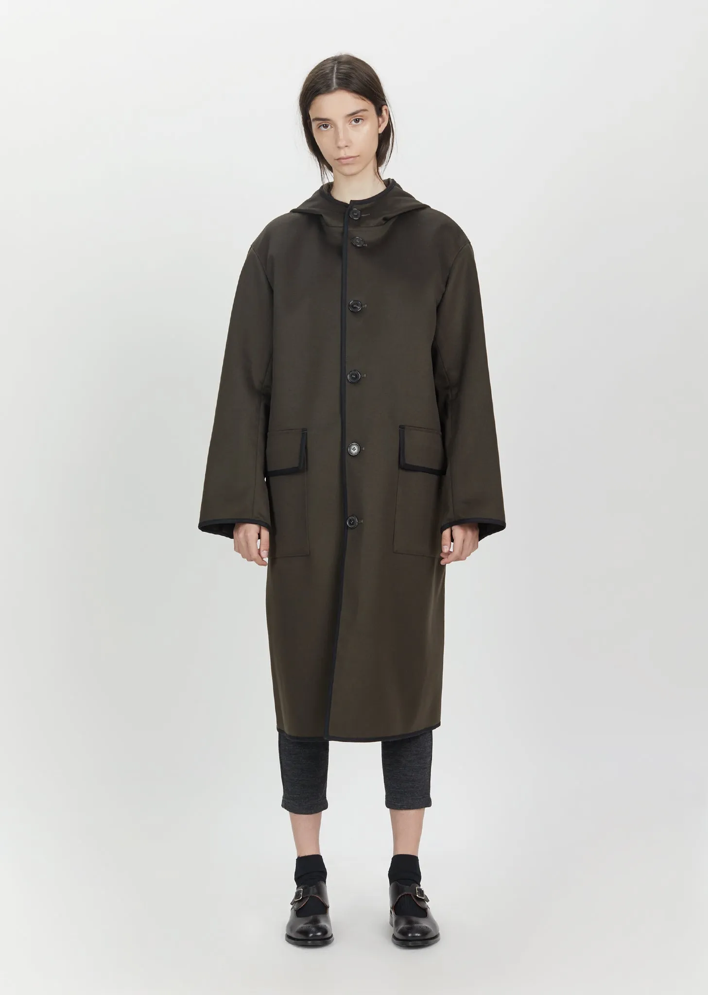 Hooded Water Repellent Coat