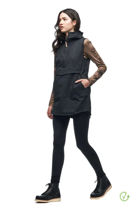 INDYEVA CANGUR SLEEVELESS HOODED TUNIC