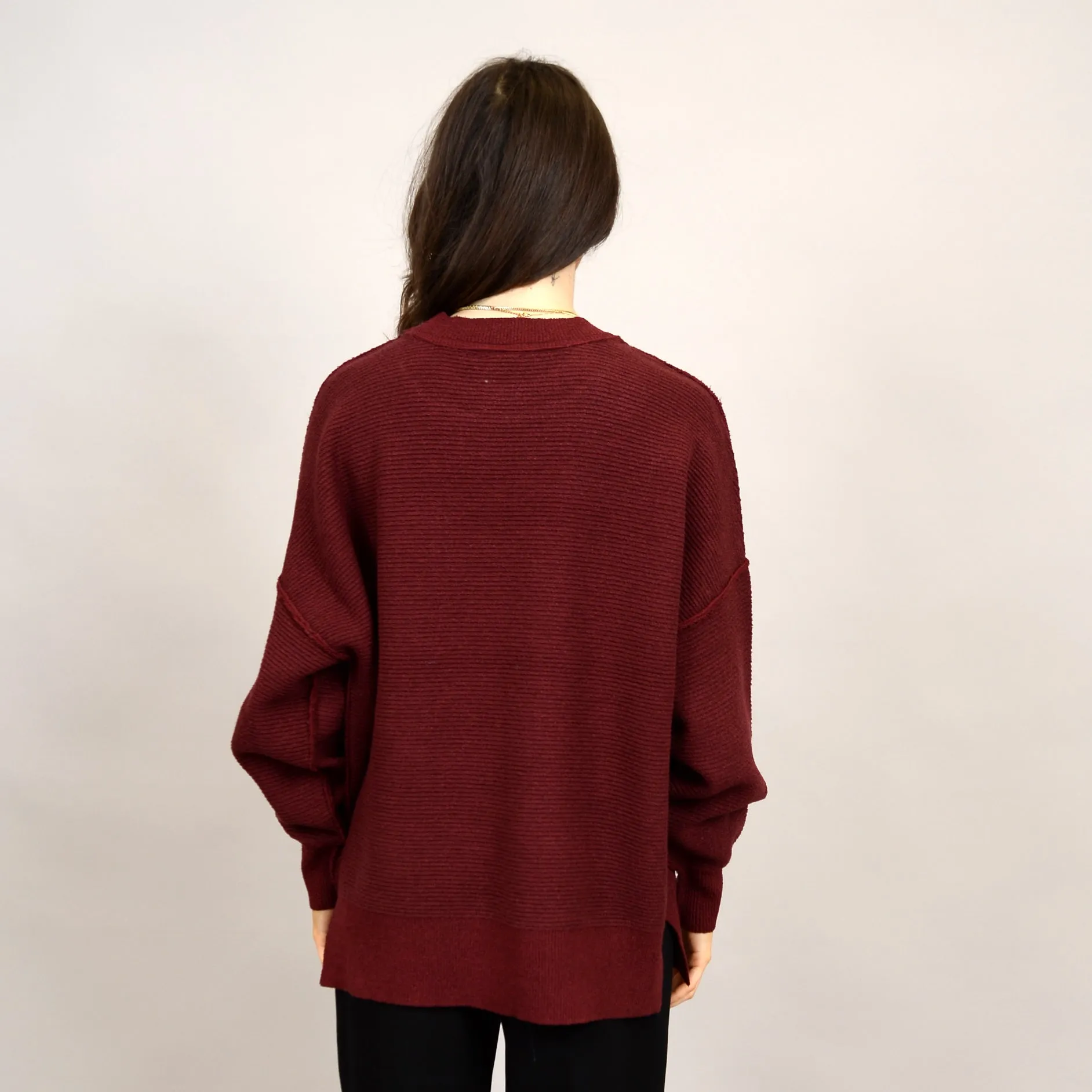 Ingebord Long Sleeve Crew Neck Tunic