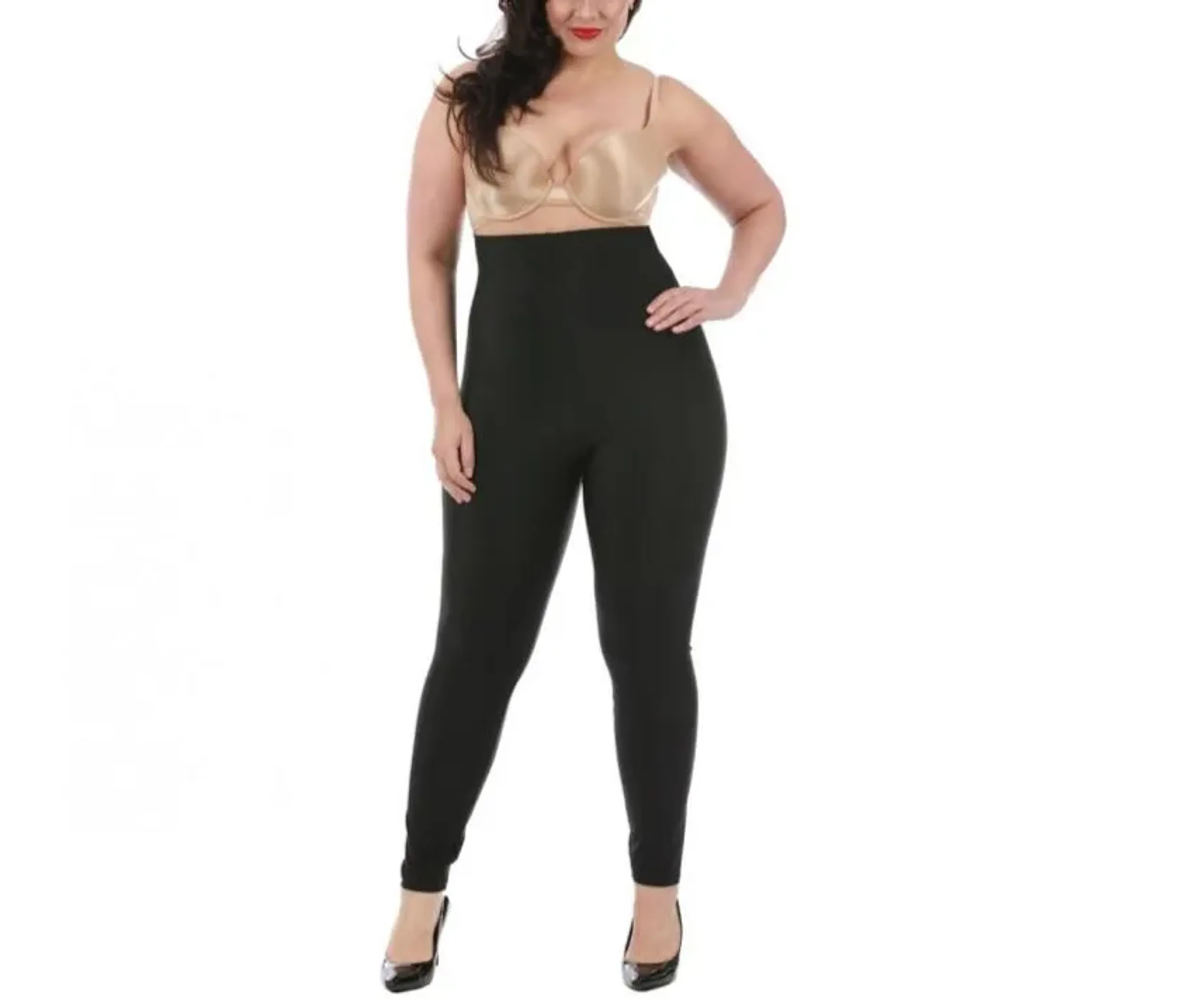 InstantFigure Hi-Waist Tummy Control Leggings - Pack Of: 1